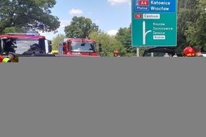 Wypadek w Gliwicach