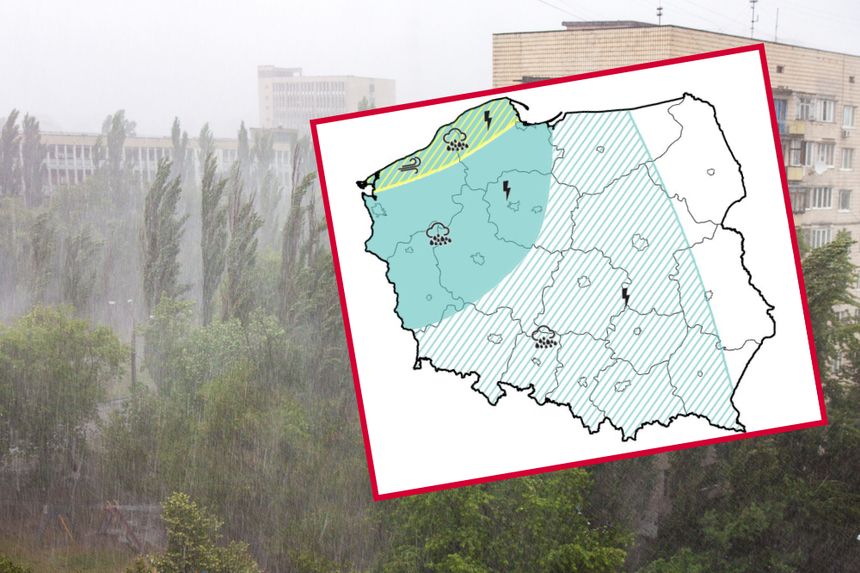 Mapa burzowa