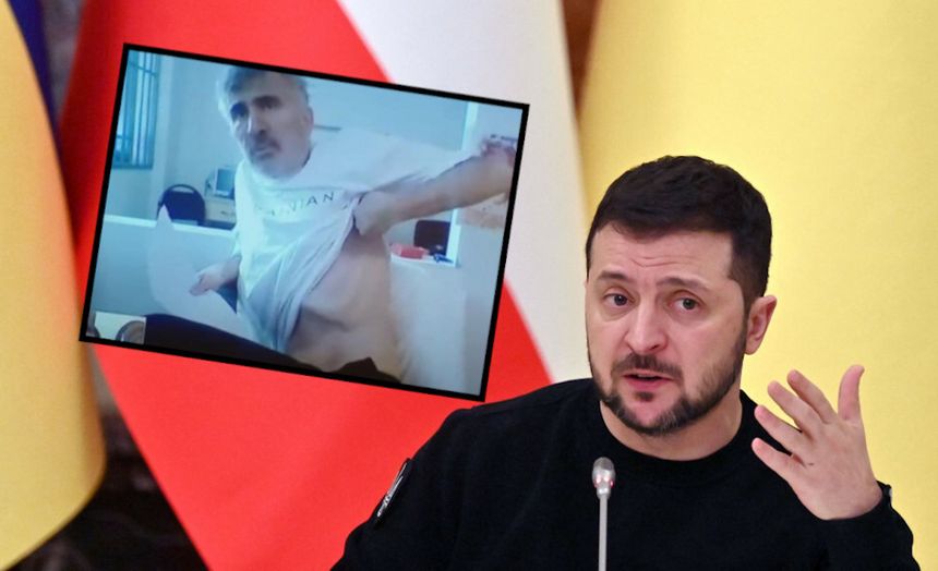 Zełenski o torturowaniu Saakaszwilego