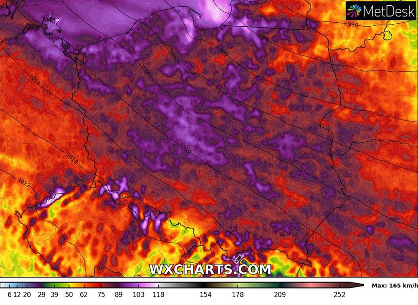 mapa wichury