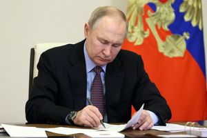 Władimir Putin na Kremlu