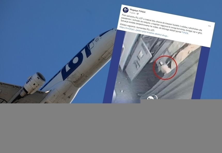 Podczas lotu embraerem