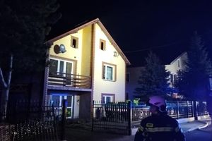 Pożar domu. Dziecko uciekło, ale nie wszystkim się udało