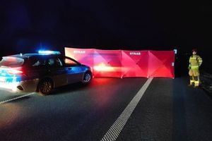 Wypadek na S5 koło Kościana