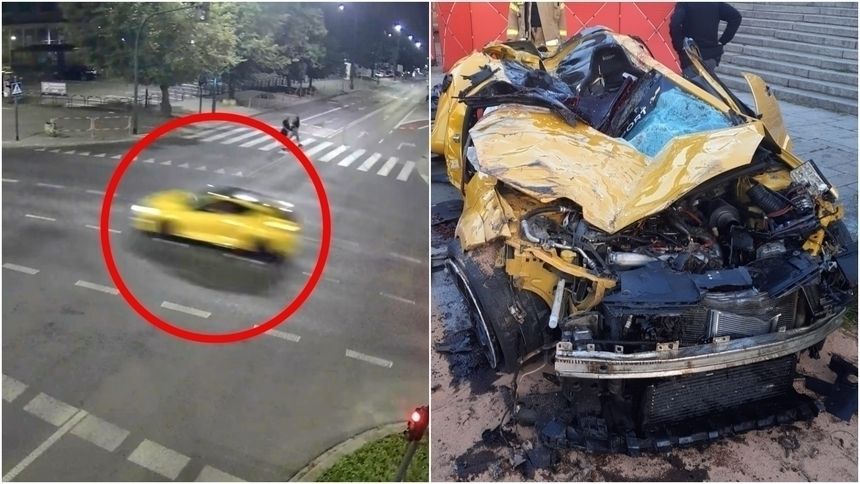 Wypadek w Krakowie