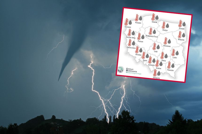 Burza i trąba powietrza