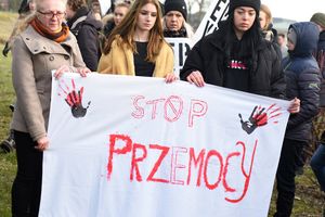 Marsz przeciw przemocy w Zamościu