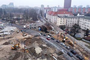 Remont węzła Wierzbięcice w Poznaniu