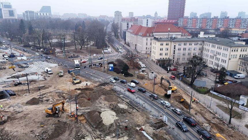 Remont węzła Wierzbięcice w Poznaniu