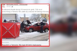 Tanowo. Wypadek