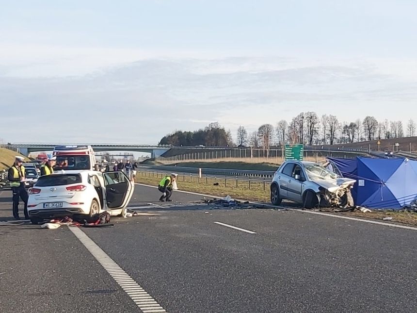 Wypadek na S7