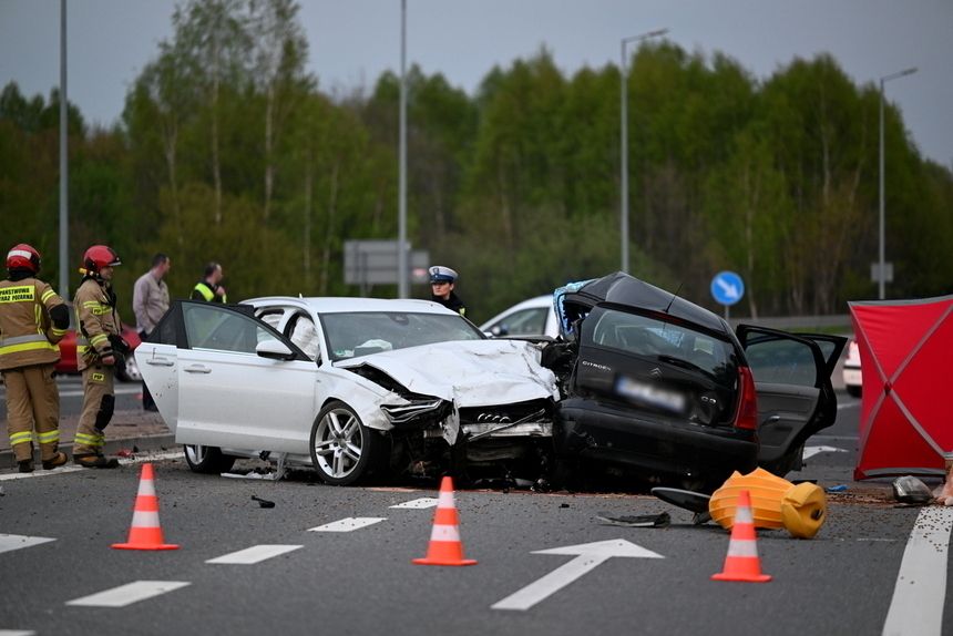 wypadek leżajsk
