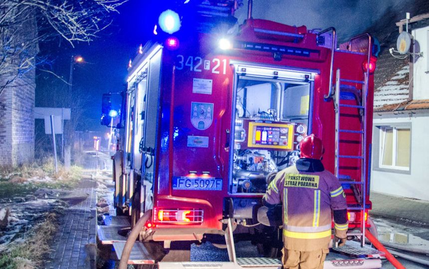 Brześć Kujawski. Pożar zatuszował zabójstwo