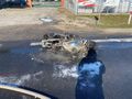 Wypadek motocyklisty