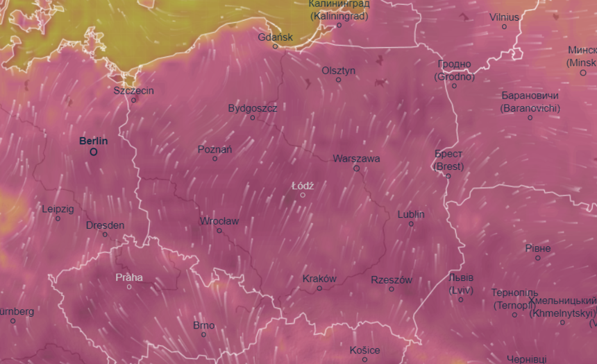 Upał nad Polską