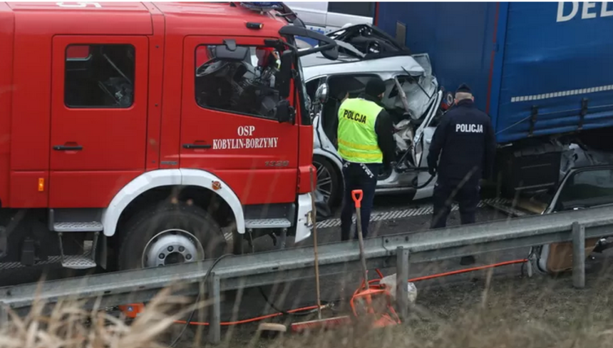 Wypadek na S8