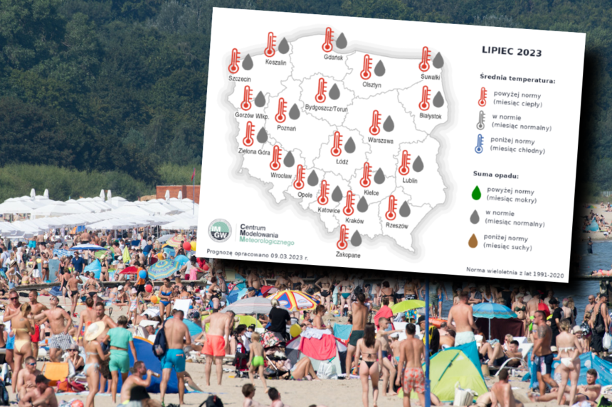 Prognoza długoterminowa na lato 2023
