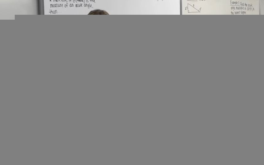 Tracy Vanderhulst prowadzi lekcję matematyki