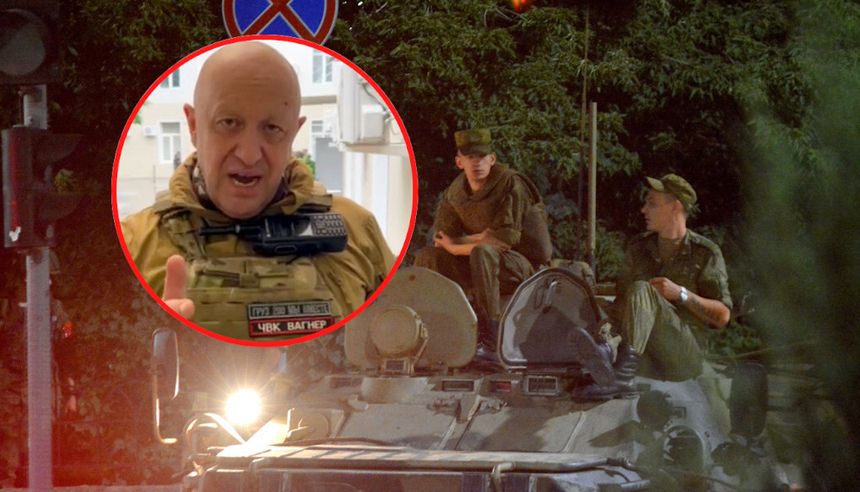 Chaos w Moskwie. Prigożyn pod ostrzałem
