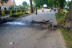 Wypadek w Paluzach