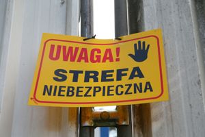 Zapadliska w Trzebini