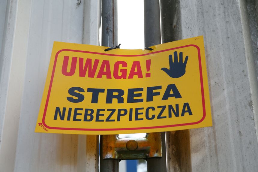 Zapadliska w Trzebini