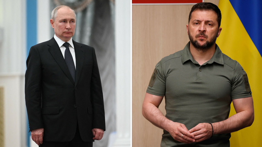Spotkanie Putina z Zełenskim