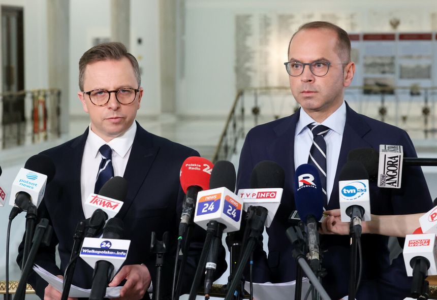 Michał Szczerba i Dariusz Joński