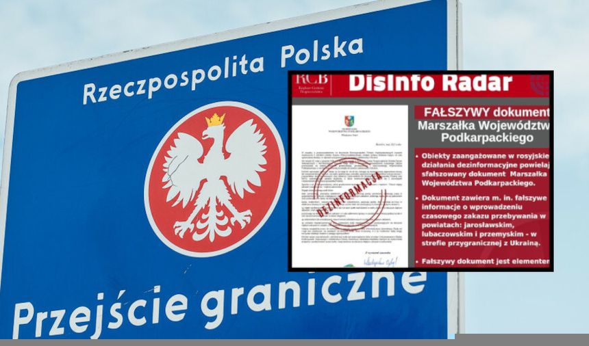 Alert RCB przed rosyjską dezinformacją