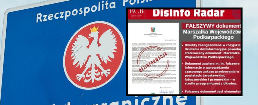 Alert RCB przed rosyjską dezinformacją