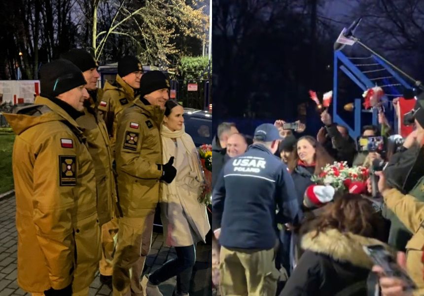 Polscy strażacy
