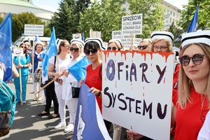 Protest pielęgniarek 2023