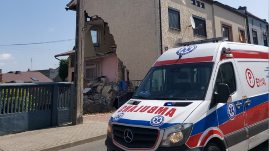 Wypadek budowlany w Bolesławcu