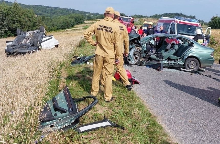 Wypadek w miejscowości Mała