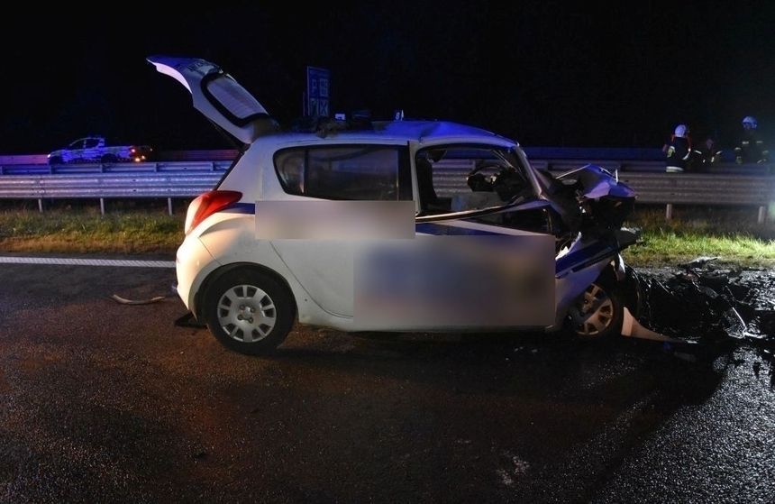 Jechał autostradą A4 pod prąd