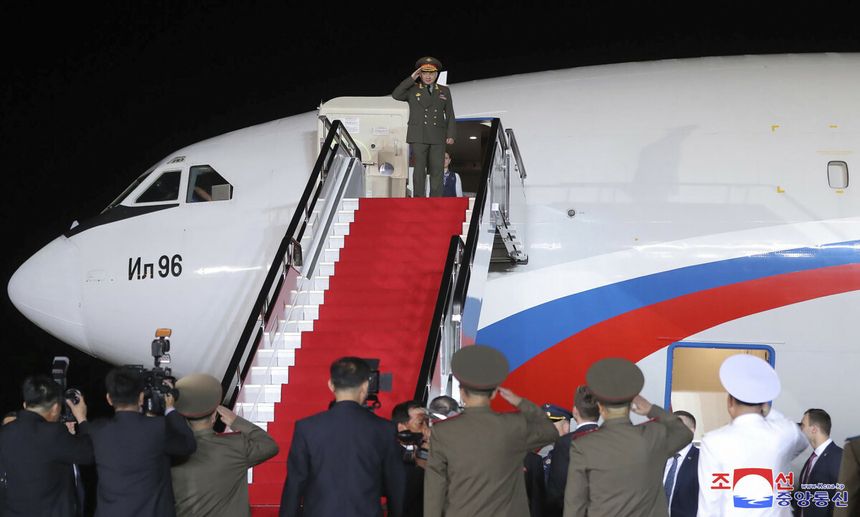 Siergiej Szojgu w Korei Północnej