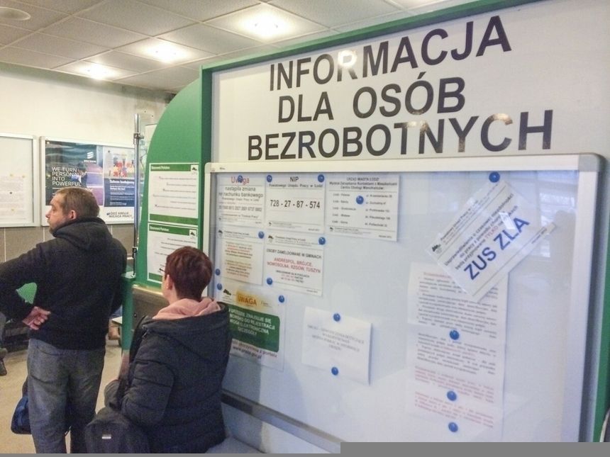 tablica w urzędzie pracy