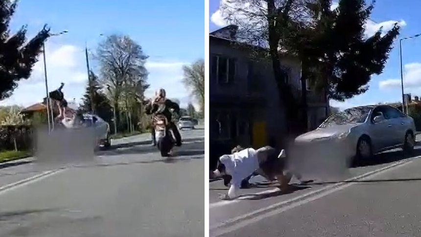 Dramatyczny wypadek w Ciechanowie