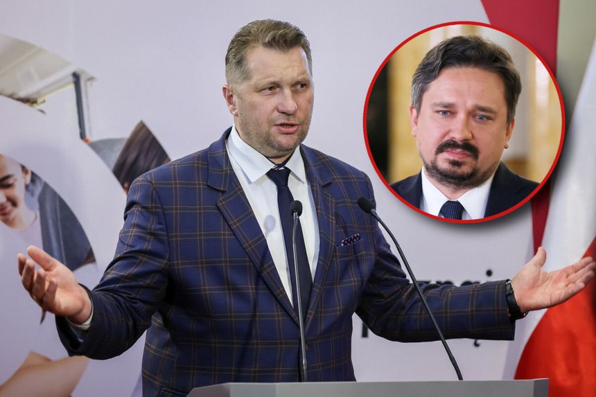 Przemysław Czarnek i Marcin Wiącek