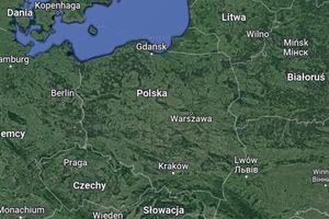 Mapa Polski