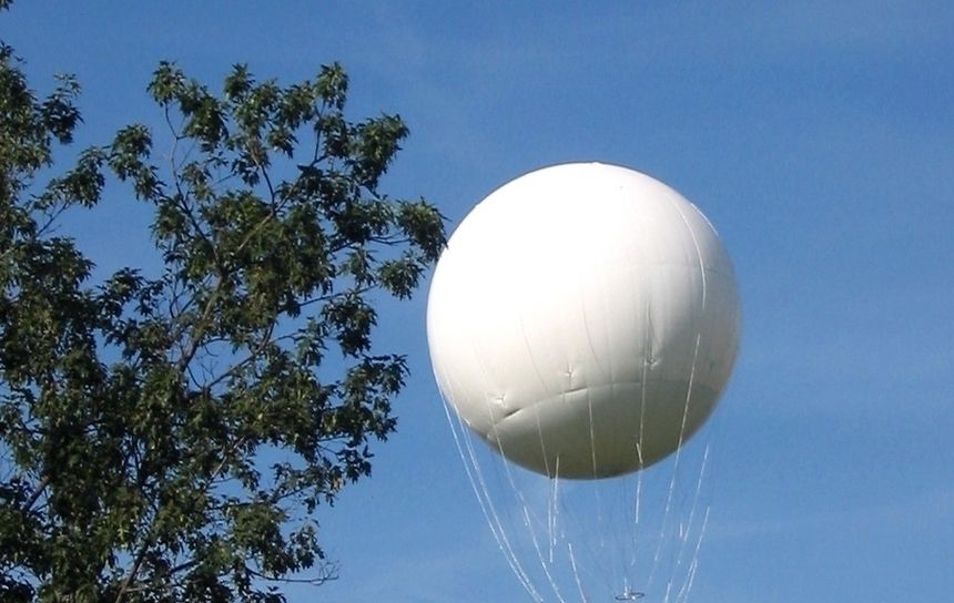 rosyjski balon w Braniewie