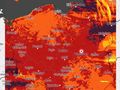 mapa zagrożenia pożarowego