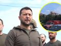 Zełenski podczas wizyty w Chersoniu