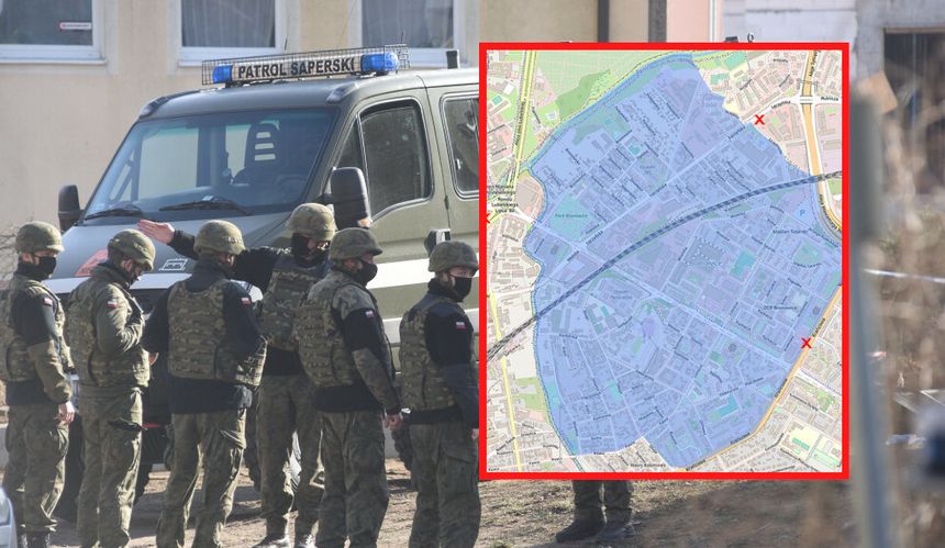 Lublin, niewybuch i ewakuacja 