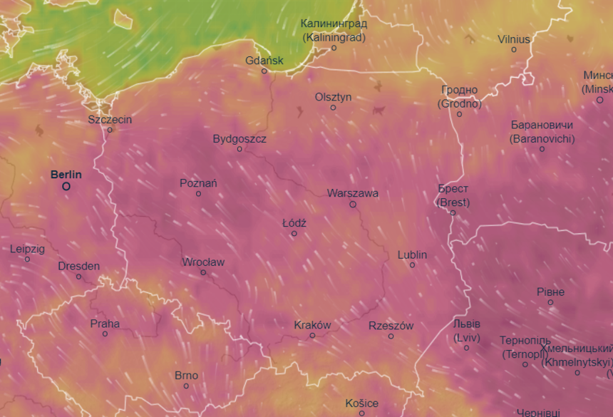 Mapa pogody