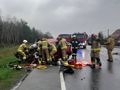 Wypadek autobusu w Chmielnikach