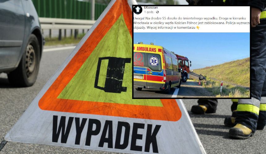 Wypadek na S5