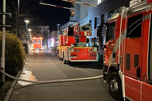 Pożar w centrum Berlina