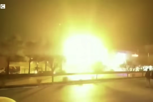 Atak dronów na Iran