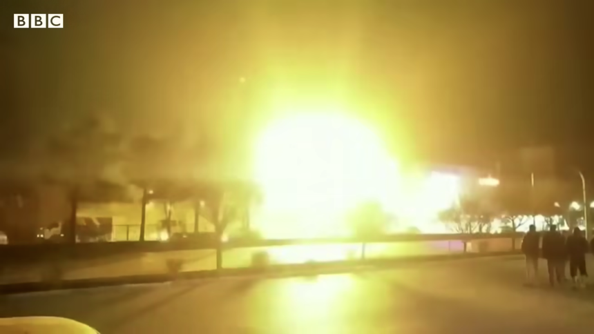 Atak dronów na Iran